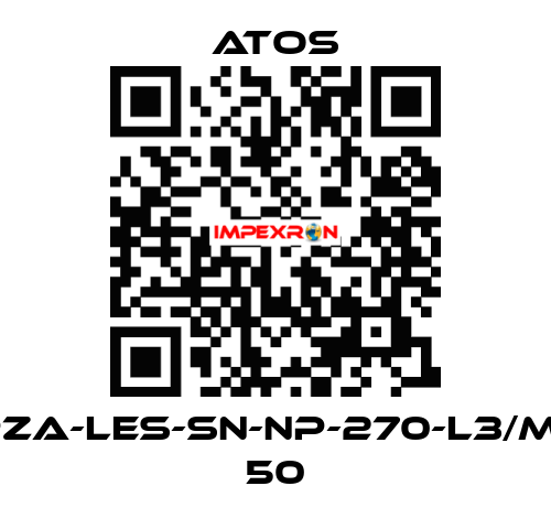 DPZA-LES-SN-NP-270-L3/M/EI 50 Atos