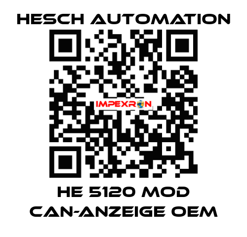 HE 5120 MOD CAN-Anzeige OEM Hesch Automation