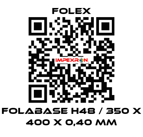 Folabase H48 / 350 x 400 x 0,40 mm Folex