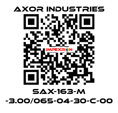 SAX-163-M -3.00/065-04-30-C-00 Axor Industries