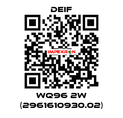 WQ96 2W (2961610930.02) Deif