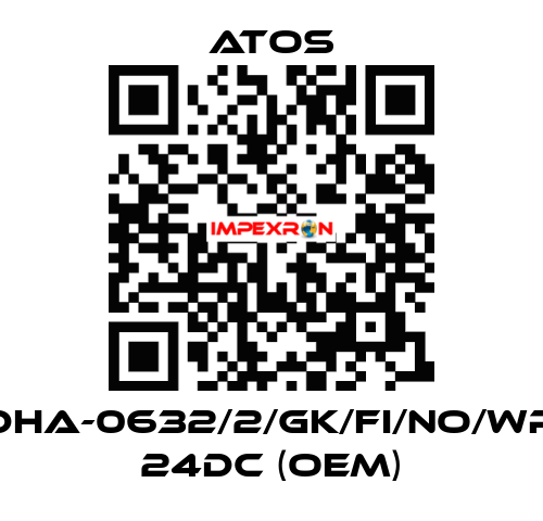 DHA-0632/2/GK/FI/NO/WP 24DC (OEM) Atos