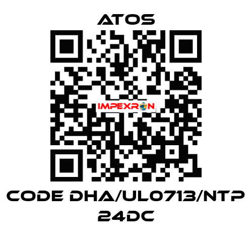 Code DHA/UL0713/NTP 24DC Atos