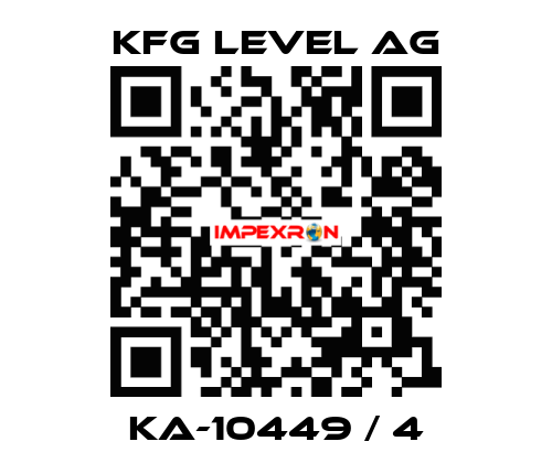 KA-10449 / 4 KFG Level AG