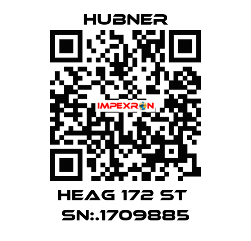 HEAG 172 st  SN:.1709885 HUBNER