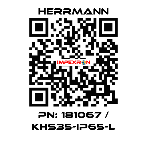 PN: 181067 / KHS35-IP65-L Herrmann