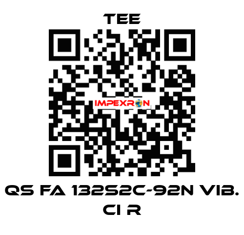 QS FA 132S2C-92N Vib. CI R TEE