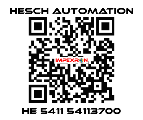 HE 5411 54113700 Hesch Automation