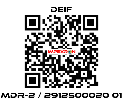 MDR-2 / 2912500020 01 Deif