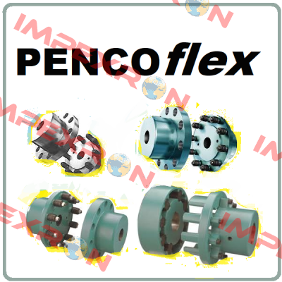 Coupling rubbers with pins (complete) for Pencoflex 385 PENCOflex