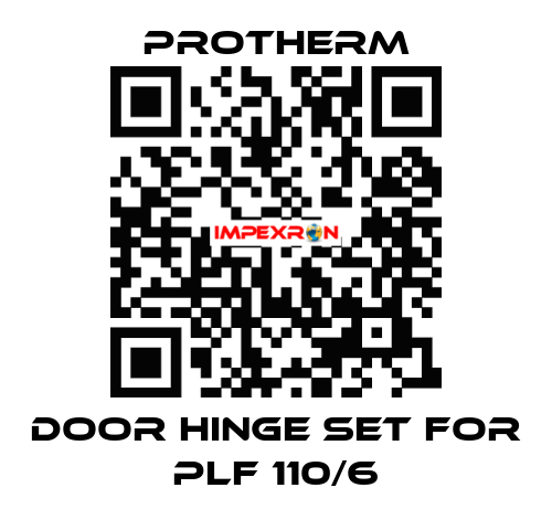 Door hinge set for PLF 110/6 PROTHERM