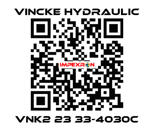 VNK2 23 33-4030C VINCKE HYDRAULIC