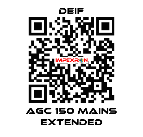 AGC 150 Mains Extended Deif