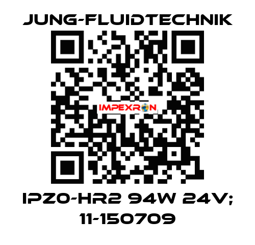 IPZ0-HR2 94W 24V; 11-150709 JUNG-FLUIDTECHNIK