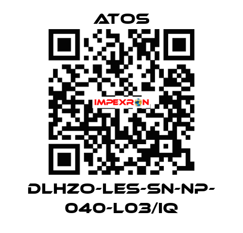 DLHZO-LES-SN-NP- 040-L03/IQ Atos