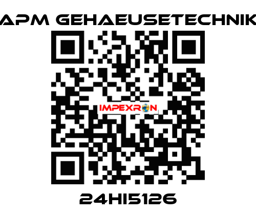 24HI5126 APM GEHAEUSETECHNIK