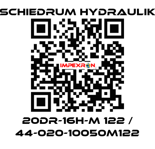 20DR-16H-M 122 / 44-020-10050M122 SCHIEDRUM HYDRAULIK