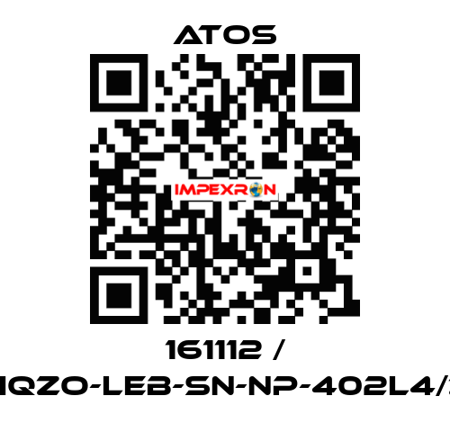 161112 / LIQZO-LEB-SN-NP-402L4/Z Atos