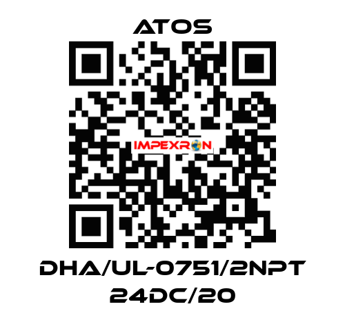 DHA/UL-0751/2NPT 24DC/20 Atos