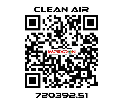 720392.51 CLEAN AIR