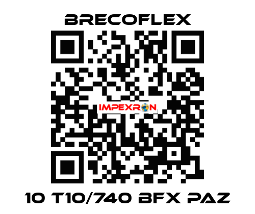 10 T10/740 BFX PAZ Brecoflex