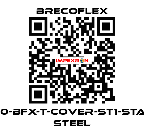 16AT10/0-BFX-T-COVER-ST1-STAINLESS STEEL Brecoflex