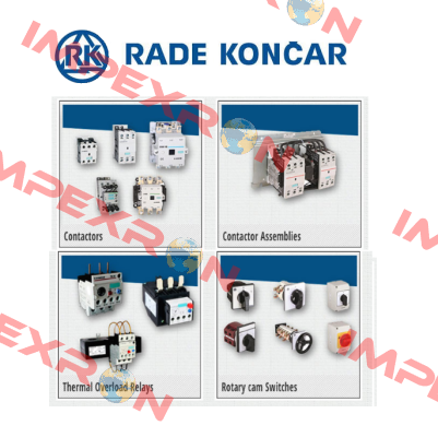 spare main contacts for CNM 110 RADE KONCAR