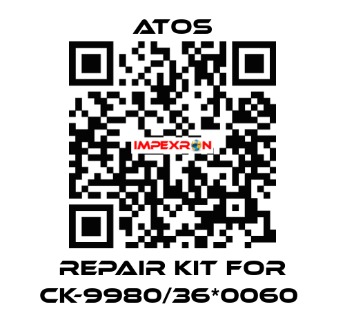 REPAIR KIT FOR CK-9980/36*0060  Atos