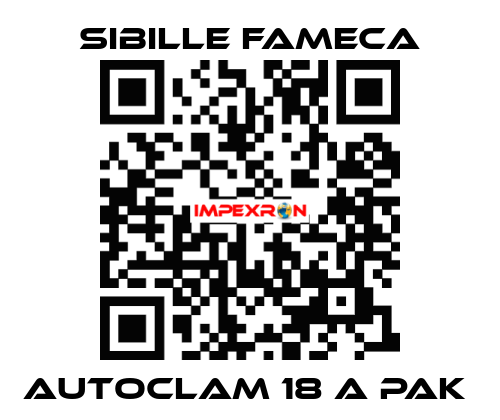 Autoclam 18 A PAK  Sibille Fameca