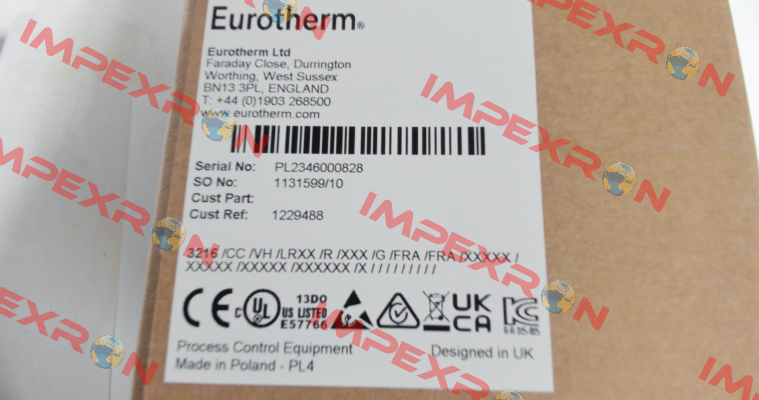 3216/CC/VH/LRXX/R/XXX/G/FRA/FRA Eurotherm