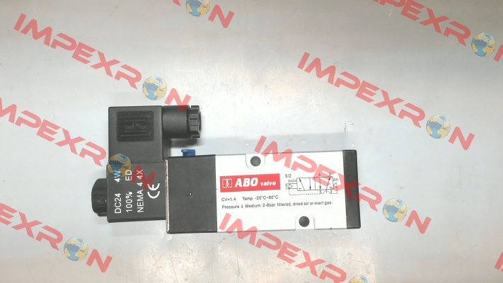 5/2 way solenoid valve,  G 1/4" ABO Valve