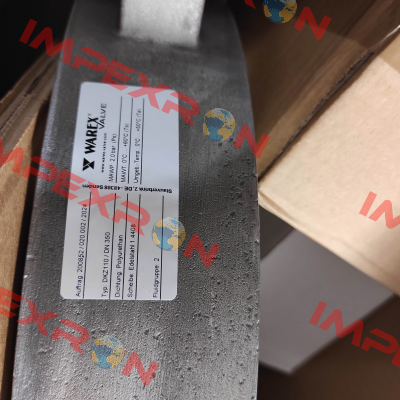 WX2000, type DKZ110 DN350 Warex