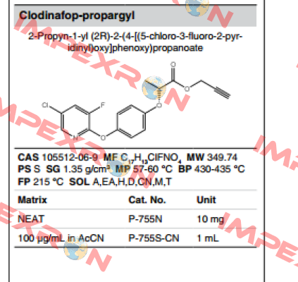 P-755N (chemical) 10 mg  AccuStandard