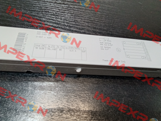 28000039 / 	PCA 2X36W T8 ECO IP Tridonic