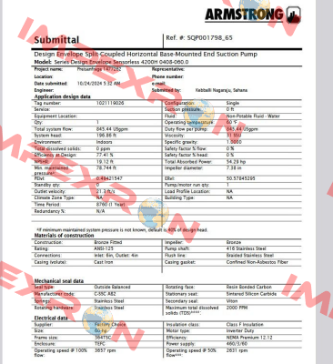 4200H 0408- 060.0 Armstrong