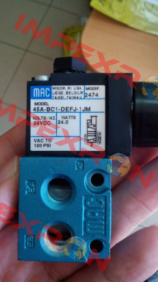 45A-BC1-DEFJ-1JM МAC Valves