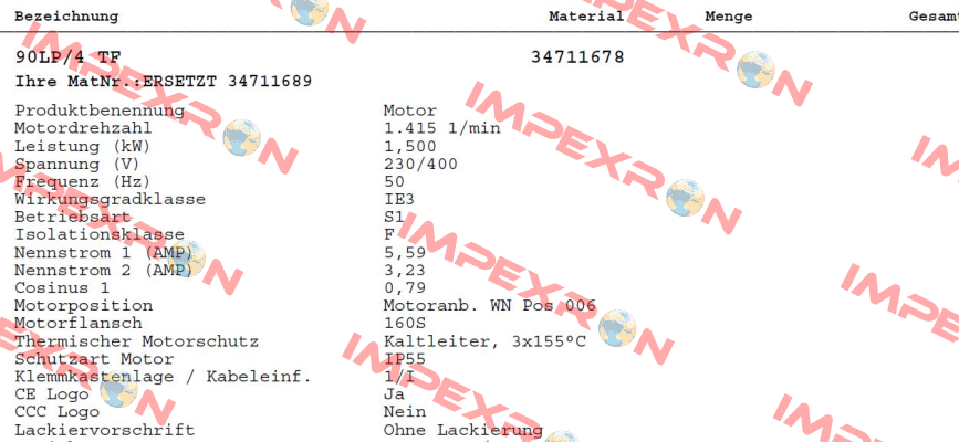 90LP/4 TF(34711678) Nord