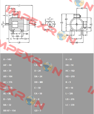 THE90 LA-4 Icme Motor