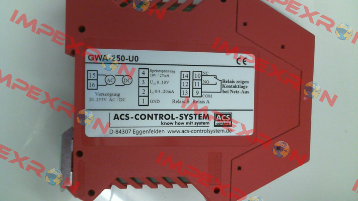 GWA-250-U0 Acs Control-System