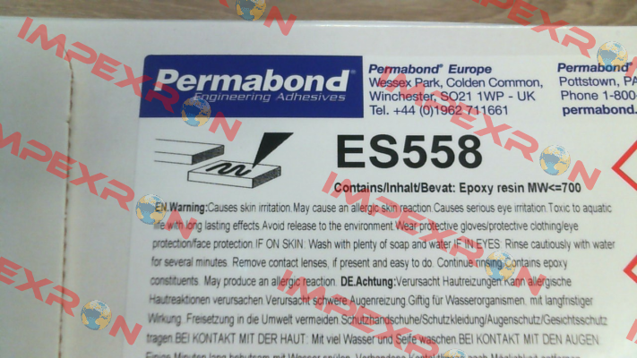 ES558 - (0712ES558320) 320 ml Permabond