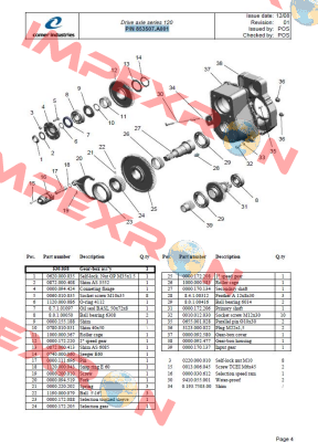 (9905300) 0620000035  Comer Industries