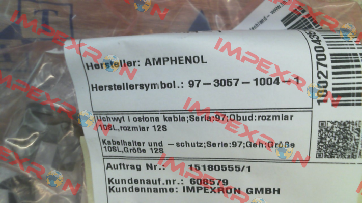 97-3057-1004-1 Amphenol