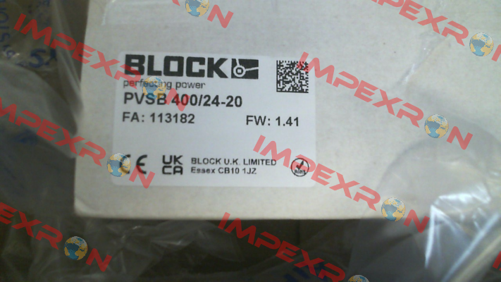 PVSB 400/24-20 Block