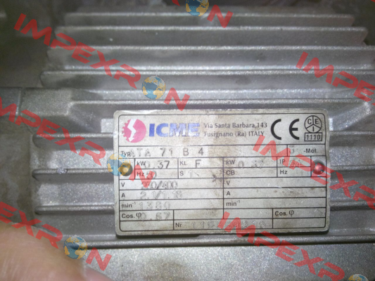 250374144023 Icme Motor