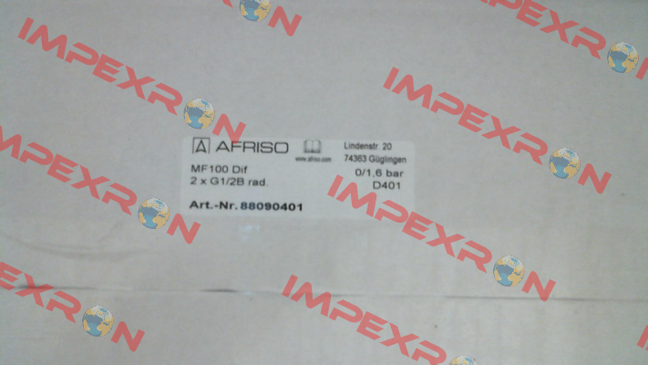 MF 100 Dif, D401 88090401 Afriso