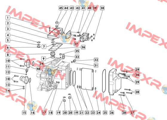 Spare part for VR123 Voith