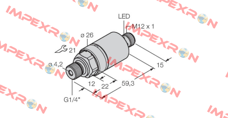 PC003V-204-2UPN8X-H1141 Turck