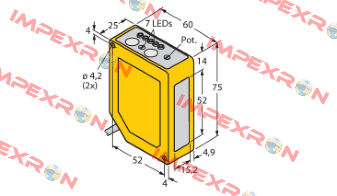 Q60BB6LAF1400 W/30 Turck