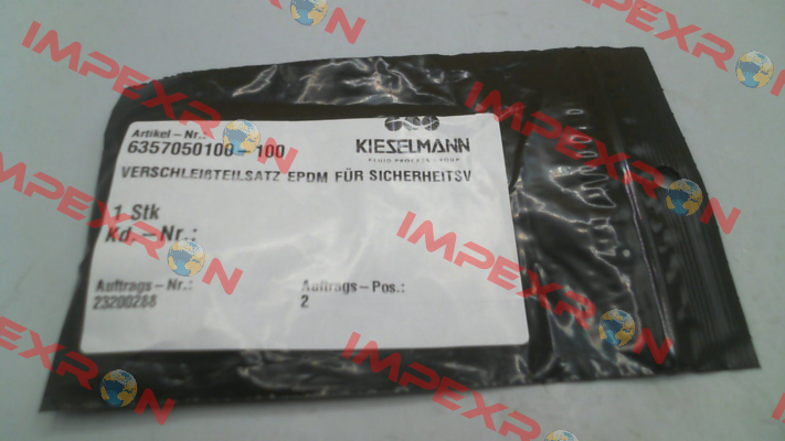 6357050100-100 / Repair kit to 18204048/1.1-1 Kieselmann