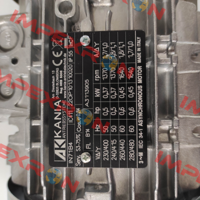 IN71B4 // DNB0I071B41-B5 Neri Motori